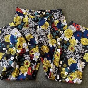 Floral Patterned Pants